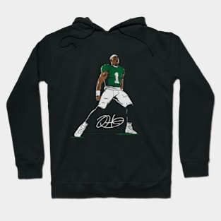 Jalen Hurts Superstar Pose Hoodie